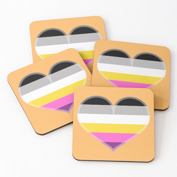 Item preview, Universal Asexual Pride Heart [Yellow Edition] designed and sold by Roxzania.