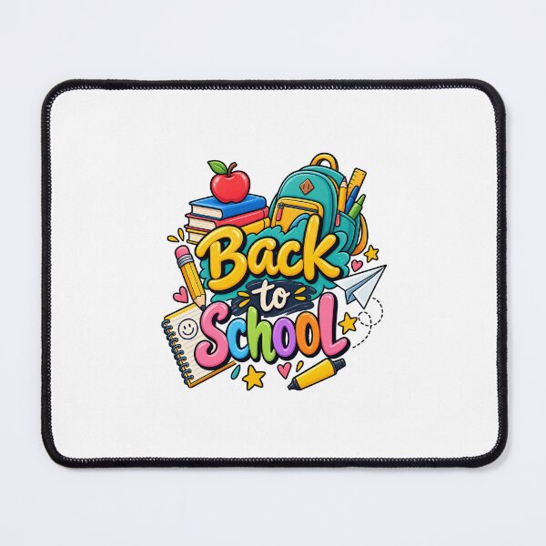 Item preview, Cute Back to School – Colorful School Doodle Design designed and sold by ALunaCrafts.