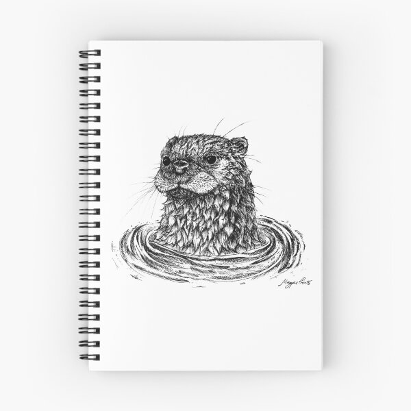 Item preview, Otter Ink Illustration designed and sold by Magpie Prints.