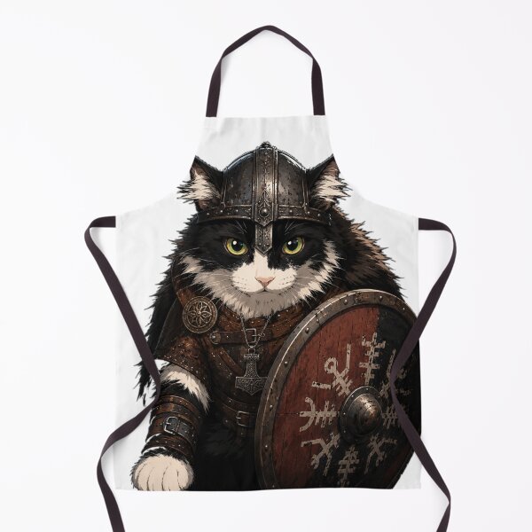 Item preview, Viking Meow: Feline Raider Stand yer ground designed and sold by Dragon Tempest Productions.