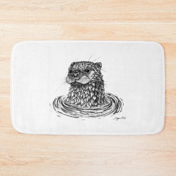 Item preview, Otter Ink Illustration designed and sold by Magpie Prints.