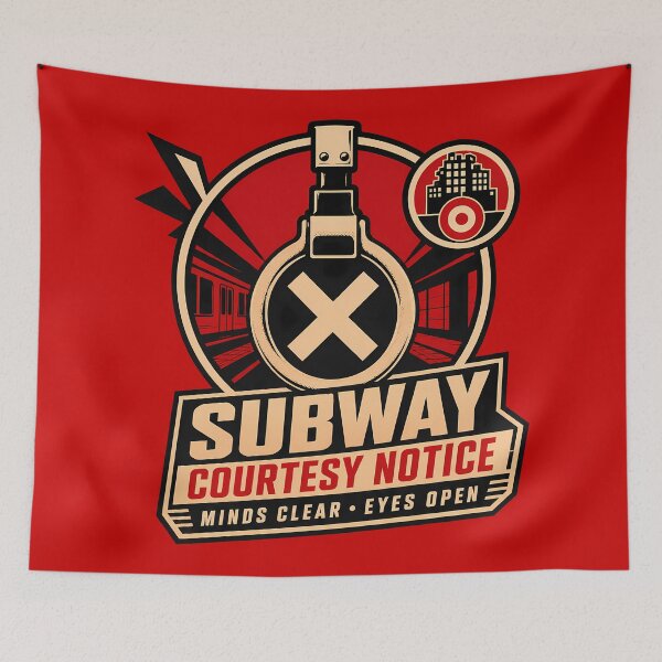 Item preview, Shibuya Courtesy Transit Notice designed and sold by agearb.