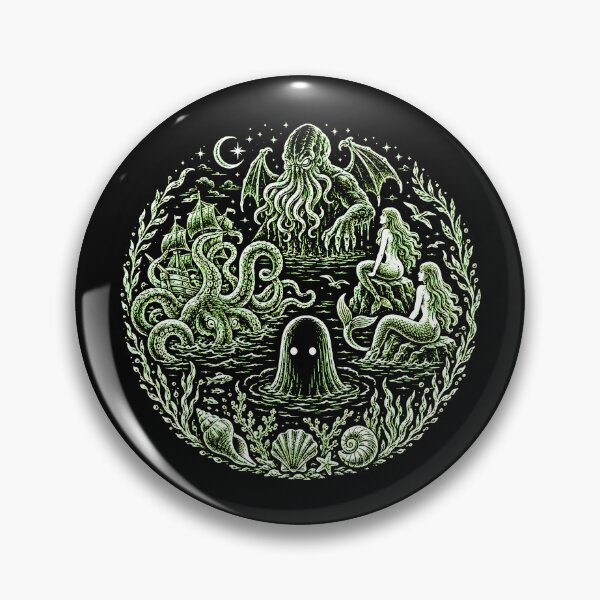 Item preview, Ethereal Gothic Ocean Folklore Kraken Cthulhu Collage designed and sold by chattsuede.
