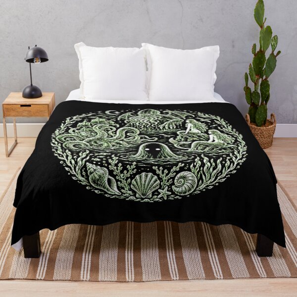 Item preview, Ethereal Gothic Ocean Folklore Kraken Cthulhu Collage designed and sold by chattsuede.