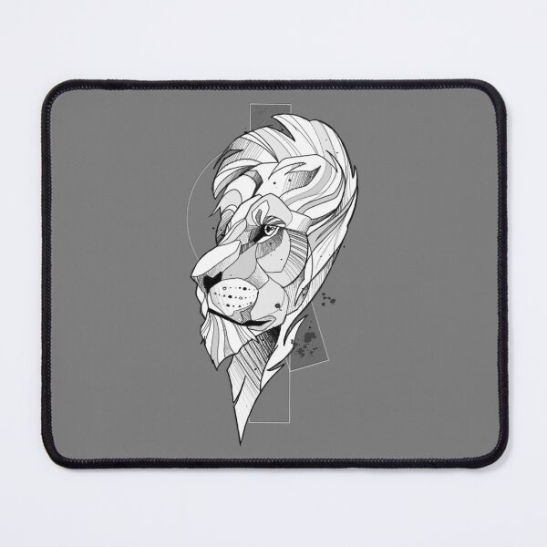 Item preview, Lion. Authorial art. No Ai. designed and sold by Inked T.