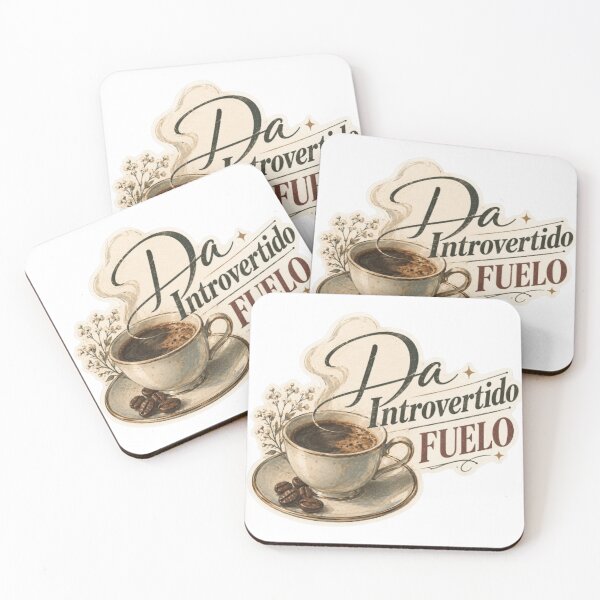 Item preview, Da Introvertido Fuélo Coffee Sticker – Vintage Coffee Lover Aesthetic | vintage aesthetic | vintage stickers | aesthetic stickers | coffee stickers | introvert designed and sold by ravenRM.