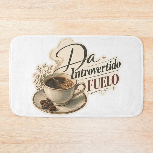 Item preview, Da Introvertido Fuélo Coffee Sticker – Vintage Coffee Lover Aesthetic | vintage aesthetic | vintage stickers | aesthetic stickers | coffee stickers | introvert designed and sold by ravenRM.