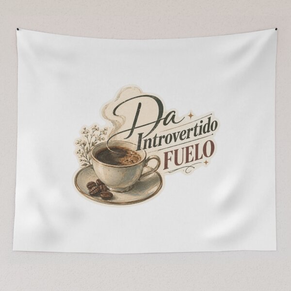 Item preview, Da Introvertido Fuélo Coffee Sticker – Vintage Coffee Lover Aesthetic | vintage aesthetic | vintage stickers | aesthetic stickers | coffee stickers | introvert designed and sold by ravenRM.