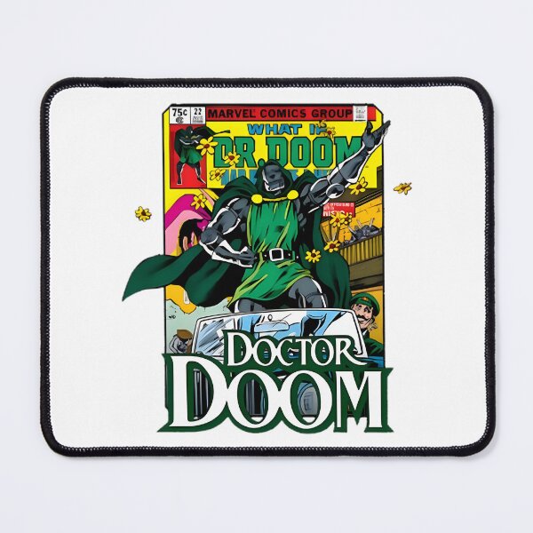 Item preview, Retro Comic Book Villain Doom Art | Limited Edition designed and sold by iMafiaboyz.