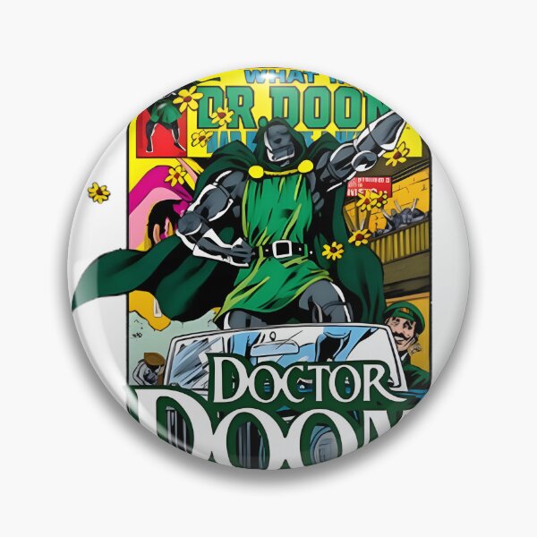 Item preview, Retro Comic Book Villain Doom Art | Limited Edition designed and sold by iMafiaboyz.