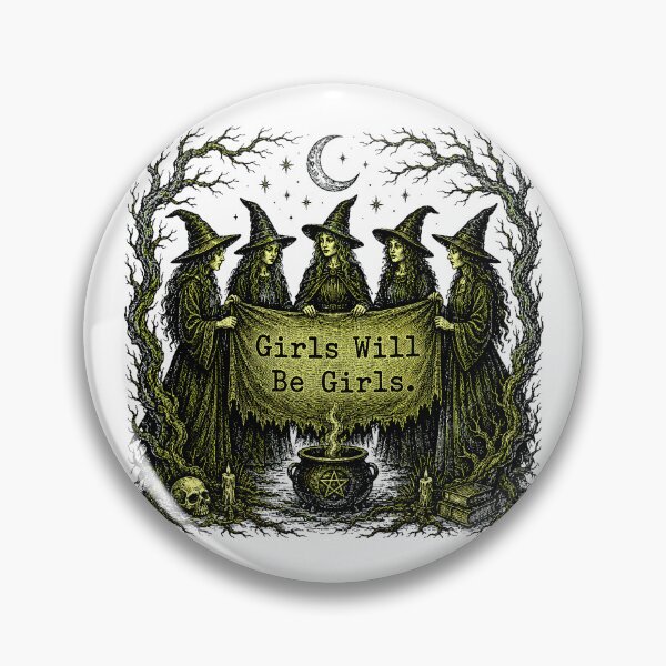 Item preview, Feminist Witch Coven Gothic Woodcut Occult Sisterhood designed and sold by chattsuede.