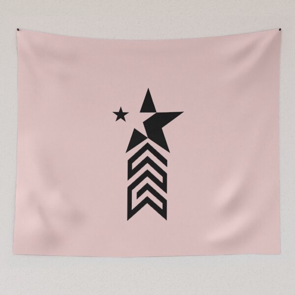 Item preview, Star and Arrow Graphic Minimalist Geometric Streetwear Design designed and sold by RajDeals.