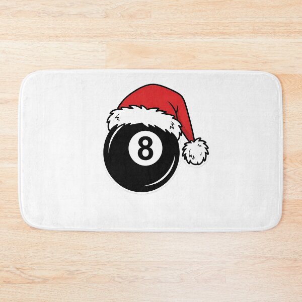 Item preview, Christmas 8 Ball Billiard Santa Hat Funny Pool Player Gift designed and sold by billiards TRININIT.