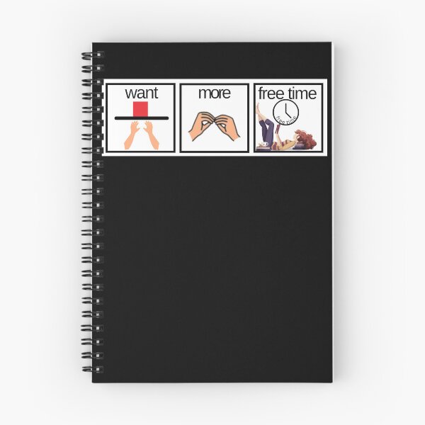 Item preview, Funny Special Education AAC Design Want More Free Time designed and sold by Not A Typical  Teacher.
