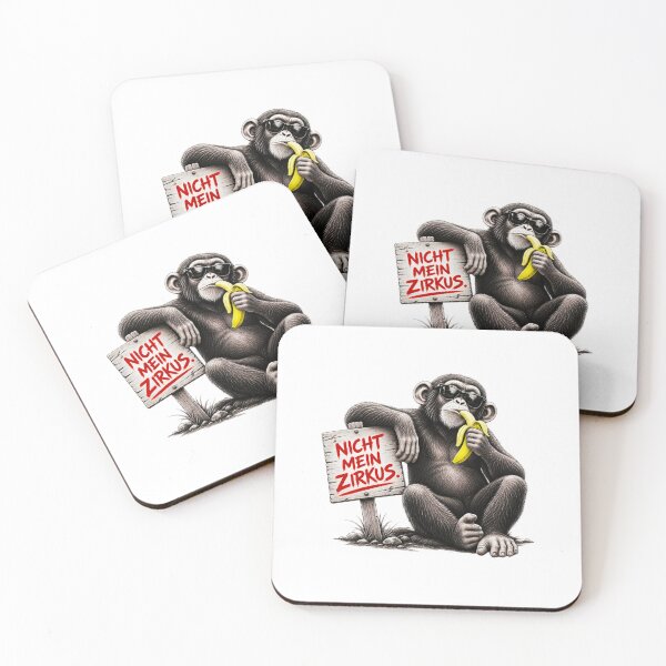 Item preview, NOT MY CIRCUS. – Cool monkey with a banana | German humor designed and sold by UnglaublichGut.