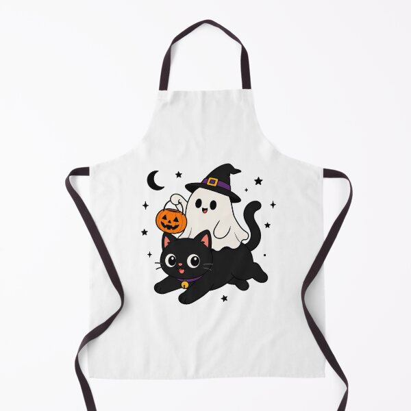 Item preview, Ghost Riding Black Cat Witch Hat Halloween designed and sold by chattsuede.