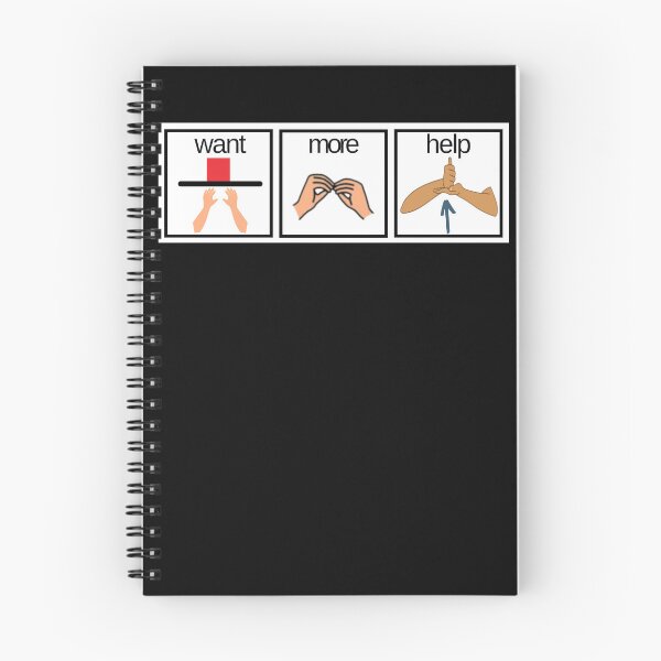 Item preview, Funny Special Education AAC Design Want More Help designed and sold by Not A Typical  Teacher.