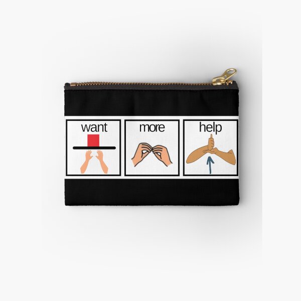 Item preview, Funny Special Education AAC Design Want More Help designed and sold by Not A Typical  Teacher.
