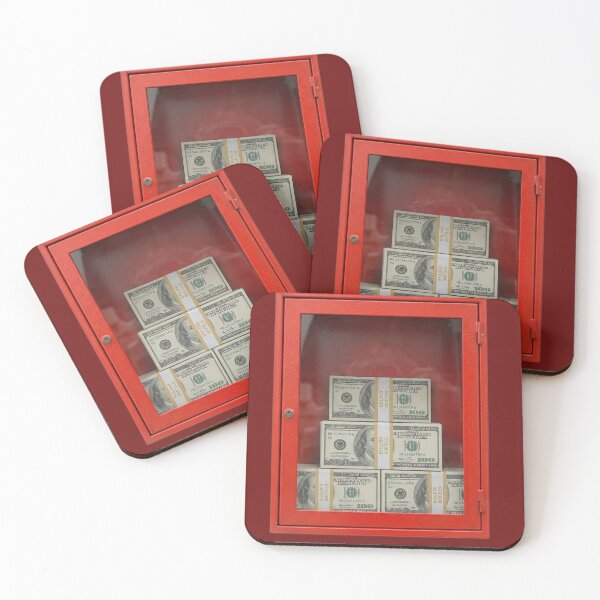 Item preview, In Case Of Emergency Break Glass Cash Box 3D Illusion Graphic designed and sold by Sulco Design.