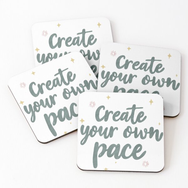 Item preview, Create Your Own Pace Quote Design designed and sold by DinaArtStudio.