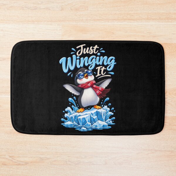 Item preview, Just Winging It Penguin designed and sold by Side Quest Co..