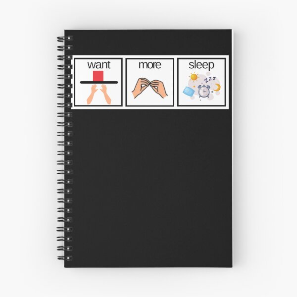 Item preview, Funny Special Education AAC Design Want More Sleep designed and sold by Not A Typical  Teacher.
