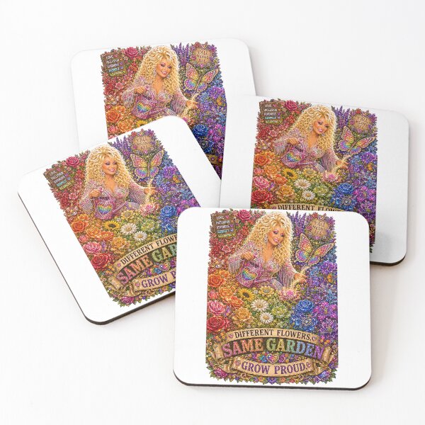 Item preview, COLLECTION - THE DOLLY EFFECT ✨ -  DOLLY'S PRIDE GARDEN - DIFFERENT FLOWERS SAME GARDEN - GROW PROUD - LGBTQIA2S+ PRIDE designed and sold by WheelieGdArt.