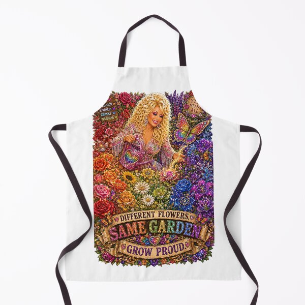 Item preview, COLLECTION - THE DOLLY EFFECT ✨ - DOLLY'S PRIDE GARDEN - DIFFERENT FLOWERS SAME GARDEN - GROW PROUD - LGBTQIA2S+ PRIDE designed and sold by WheelieGdArt.