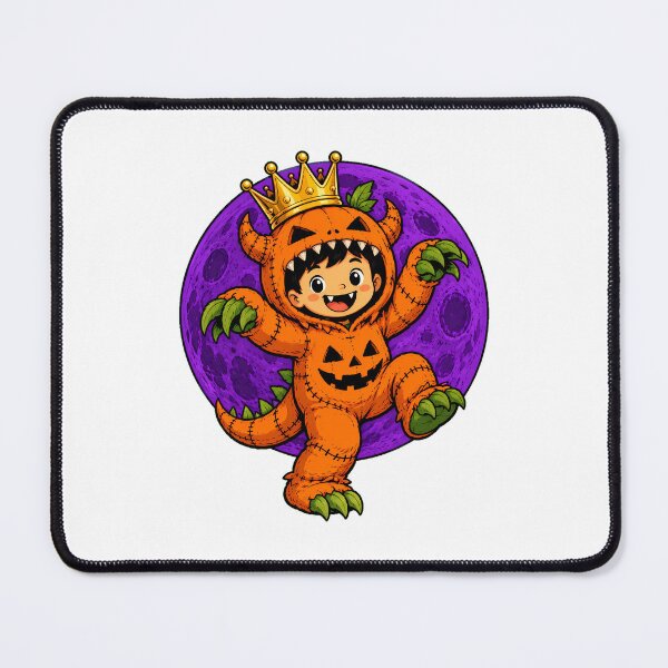 Item preview, Wild Pumpkin Monster King Halloween Crown Boy designed and sold by chattsuede.