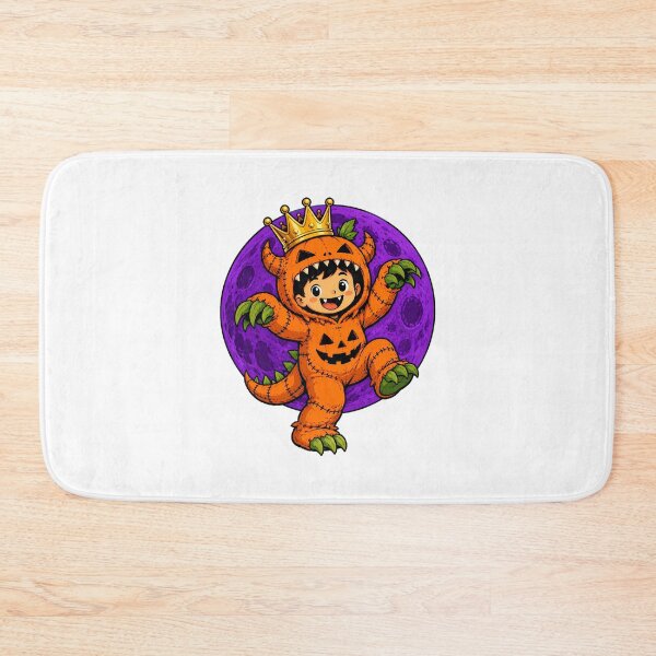 Item preview, Wild Pumpkin Monster King Halloween Crown Boy designed and sold by chattsuede.