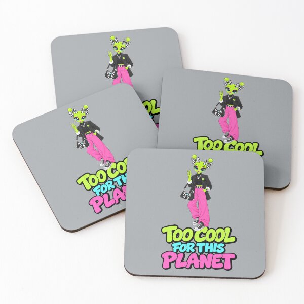 Item preview, Too Cool for This Planet – Alien Chic Girl designed and sold by Aimetoi.