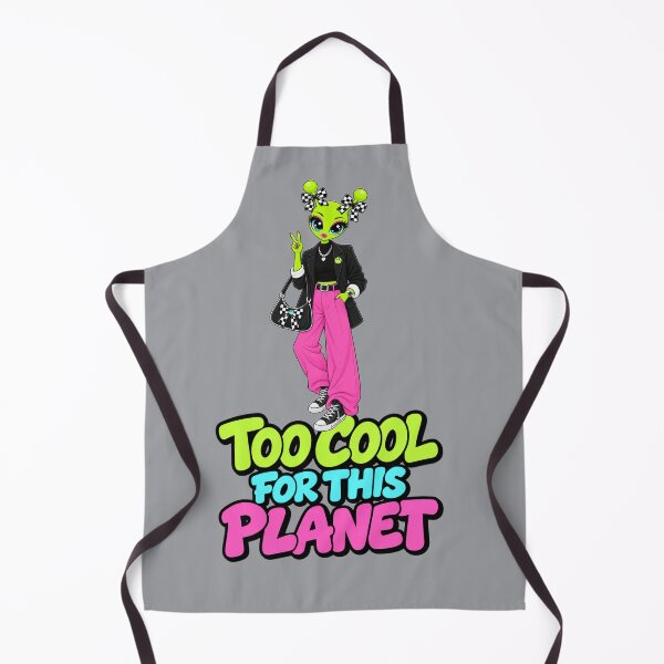 Item preview, Too Cool for This Planet – Alien Chic Girl designed and sold by Aimetoi.