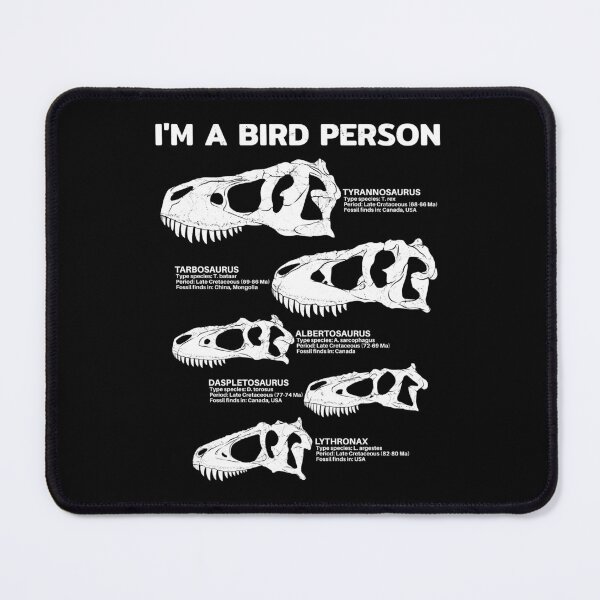Item preview, I'm a bird person Tyrannosaurus designed and sold by NicGrayGraphic.