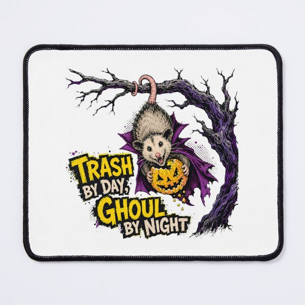 Item preview, Vampire Halloween Opossum Trash By Day Ghoul By Night designed and sold by chattsuede.