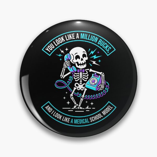 Item preview, Funny Skeleton Phone Call - Medical School Model Quote designed and sold by MyHappyArtShop.