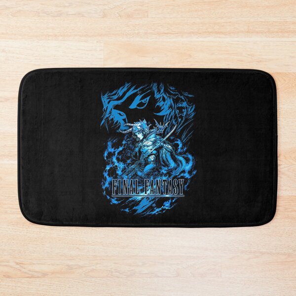 Item preview, Final Fantasy Warrior of Light Blue 1987 designed and sold by FFantasyOnly.