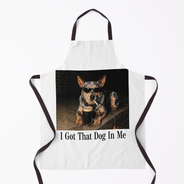 Item preview, I Got that Dog in Me, Funny Australian Cattle Dog Smoking designed and sold by Jikkermanccini.