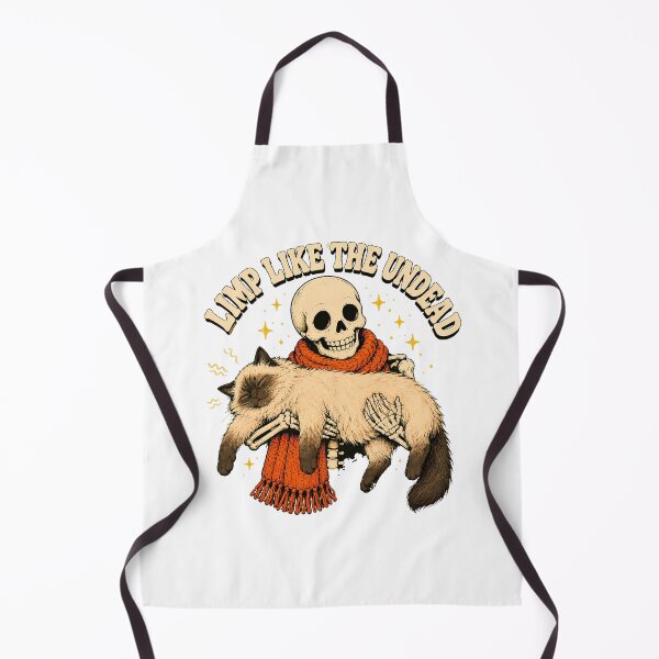 Item preview, Limp Undead Skeleton Cat Cozy Gothic Autumn designed and sold by chattsuede.
