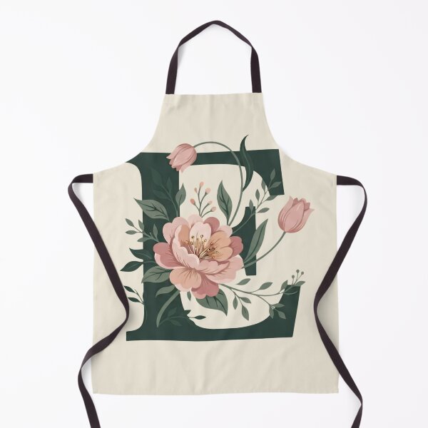 Item preview, Blush pink Floral Letter E Monogram Botanical designed and sold by ITCHAWAWAA.