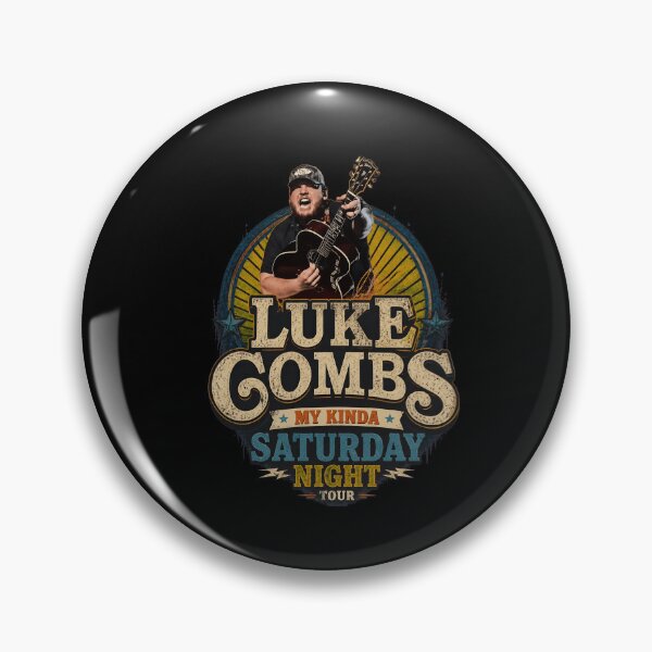 Item preview, Luke Combs My Kinda Saturday Night Tour designed and sold by Mi-Zouhra.