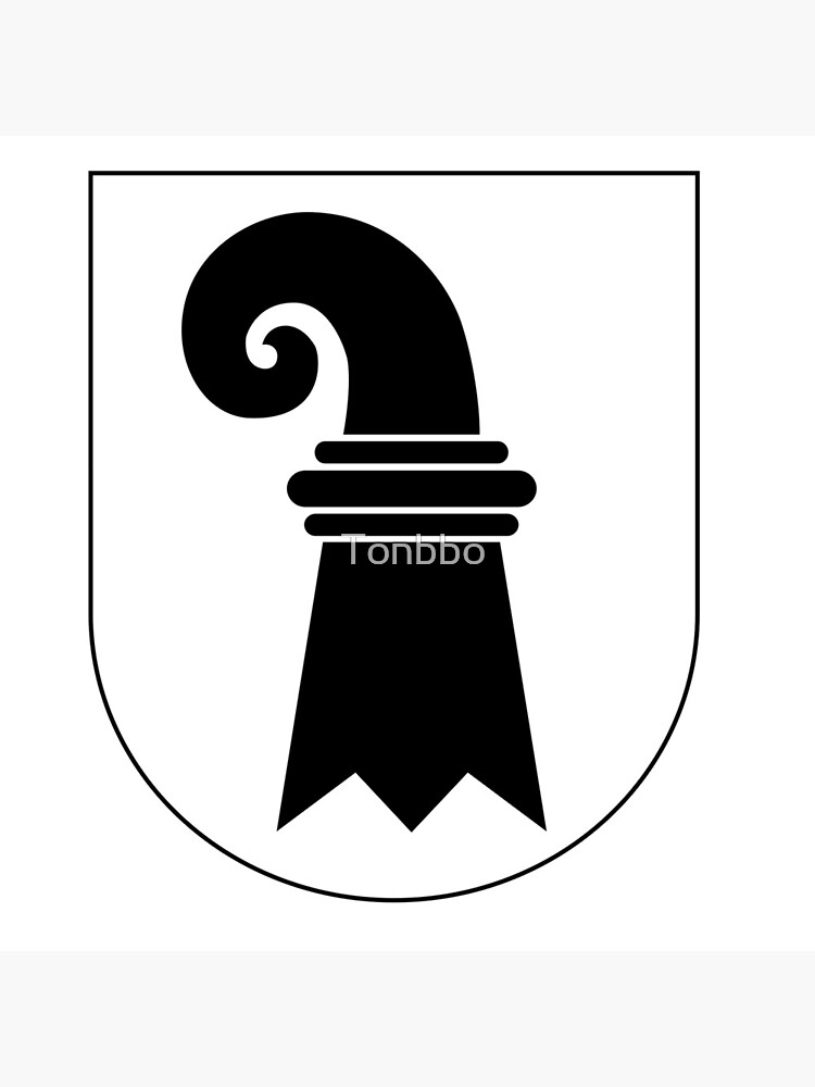 Basel Coat of Arms, Switzerland by Tonbbo