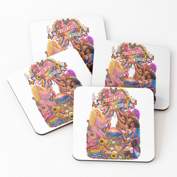 Item preview, COLLECTION - THE DOLLY EFFECT ✨ -  LOVE LIFTED US BOTH - LGBTQIA2S+ PRIDE designed and sold by WheelieGdArt.