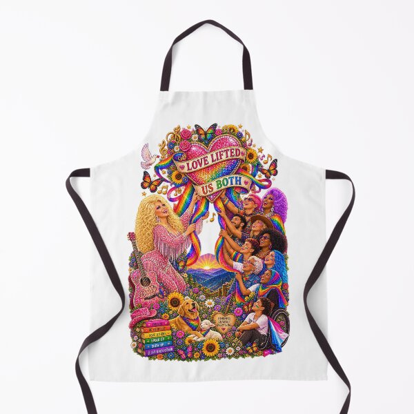 Item preview, COLLECTION - THE DOLLY EFFECT ✨ - LOVE LIFTED US BOTH - LGBTQIA2S+ PRIDE designed and sold by WheelieGdArt.