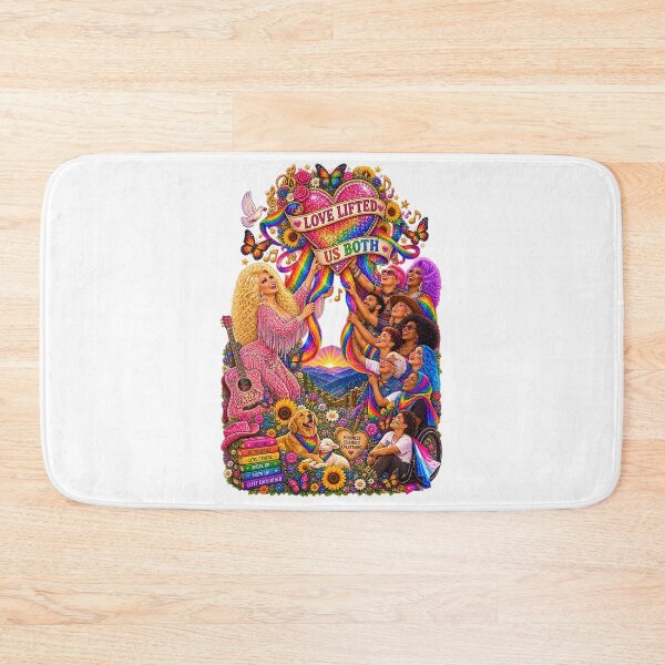 Item preview, COLLECTION - THE DOLLY EFFECT ✨ -  LOVE LIFTED US BOTH - LGBTQIA2S+ PRIDE designed and sold by WheelieGdArt.