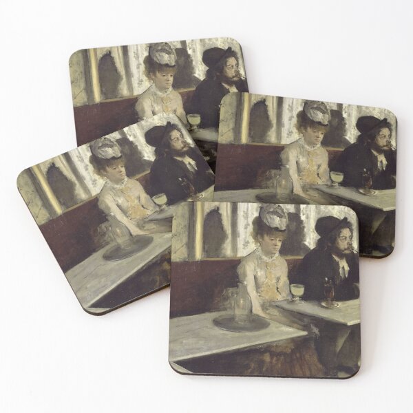 Item preview, Edgar Degas – Absinthe | In a Café | Iconic French Impressionist Art designed and sold by Shoupay.