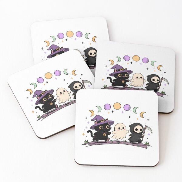 Item preview, Pastel Goth Halloween Squad Spooky Moon Witch designed and sold by chattsuede.