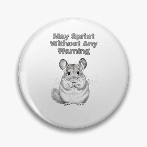 Artikelvorschau, Unberechenbarer Chinchilla-Sprint (Skizze) entworfen und verkauft von NatureUnleashed.