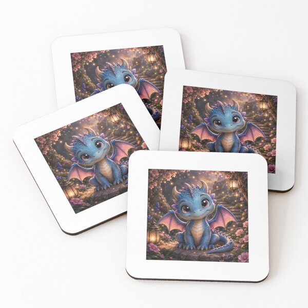 Item preview, Cute Baby Dragon – Magical Fantasy Watercolor  designed and sold by NestDesigns01.