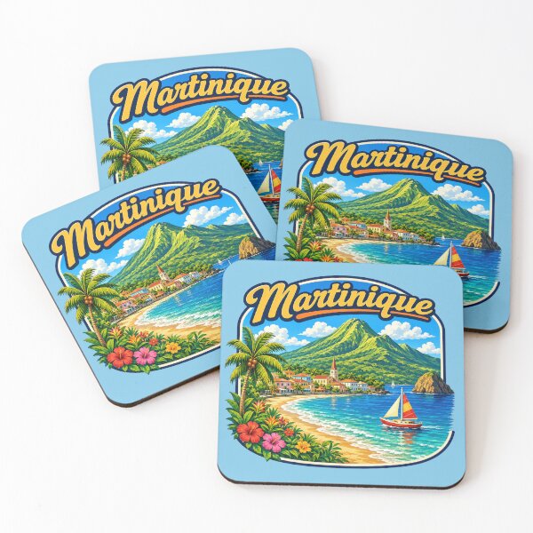 Item preview, Martinique Tropical Coast designed and sold by Myra365Art.