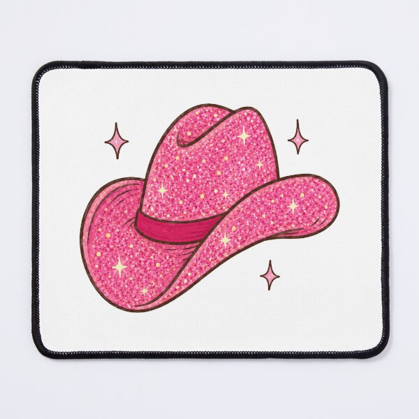 Item preview, Pink Glitter Cowgirl Hat.  designed and sold by CoCoArt-Ua.